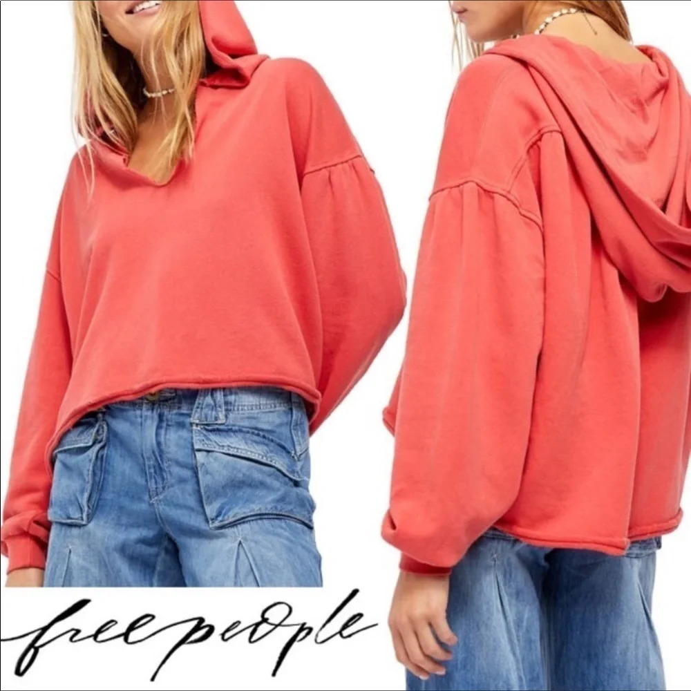 Free People Sunrise Sunset Hoodie Jacket Sweater S
